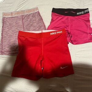 Nike pro shorts bundle